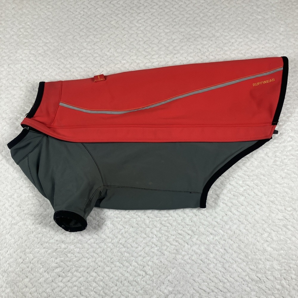 Ruffwear S Cloud Chaser Fleece Lined Dog Jacket Red Medium
